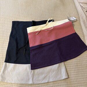 lot of 2 skirts, handmade from etsy Finnbiskit maker in Finland MEDIUM